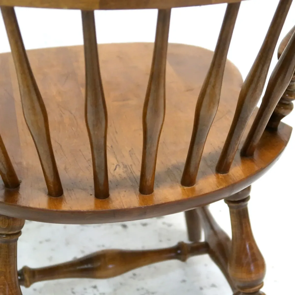 Ethan Allen アンティーク ウッド キャプテンチェア