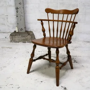 Ethan Allen アンティーク ウッド キャプテンチェア