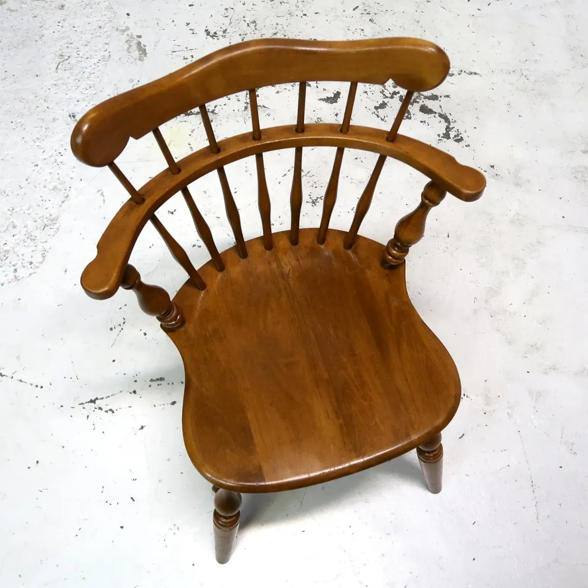 Ethan Allen アンティーク ウッド キャプテンチェア