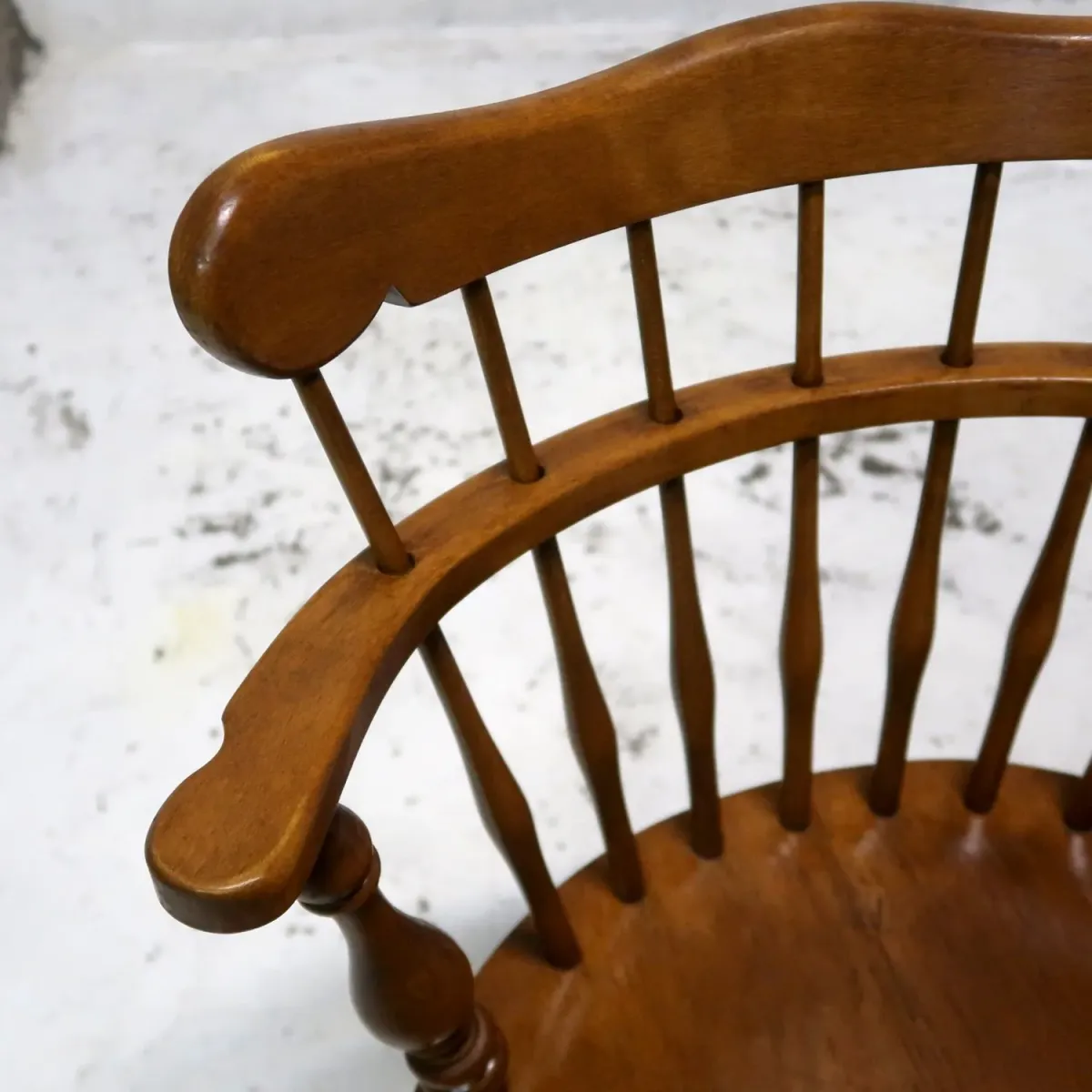 Ethan Allen アンティーク ウッド キャプテンチェア