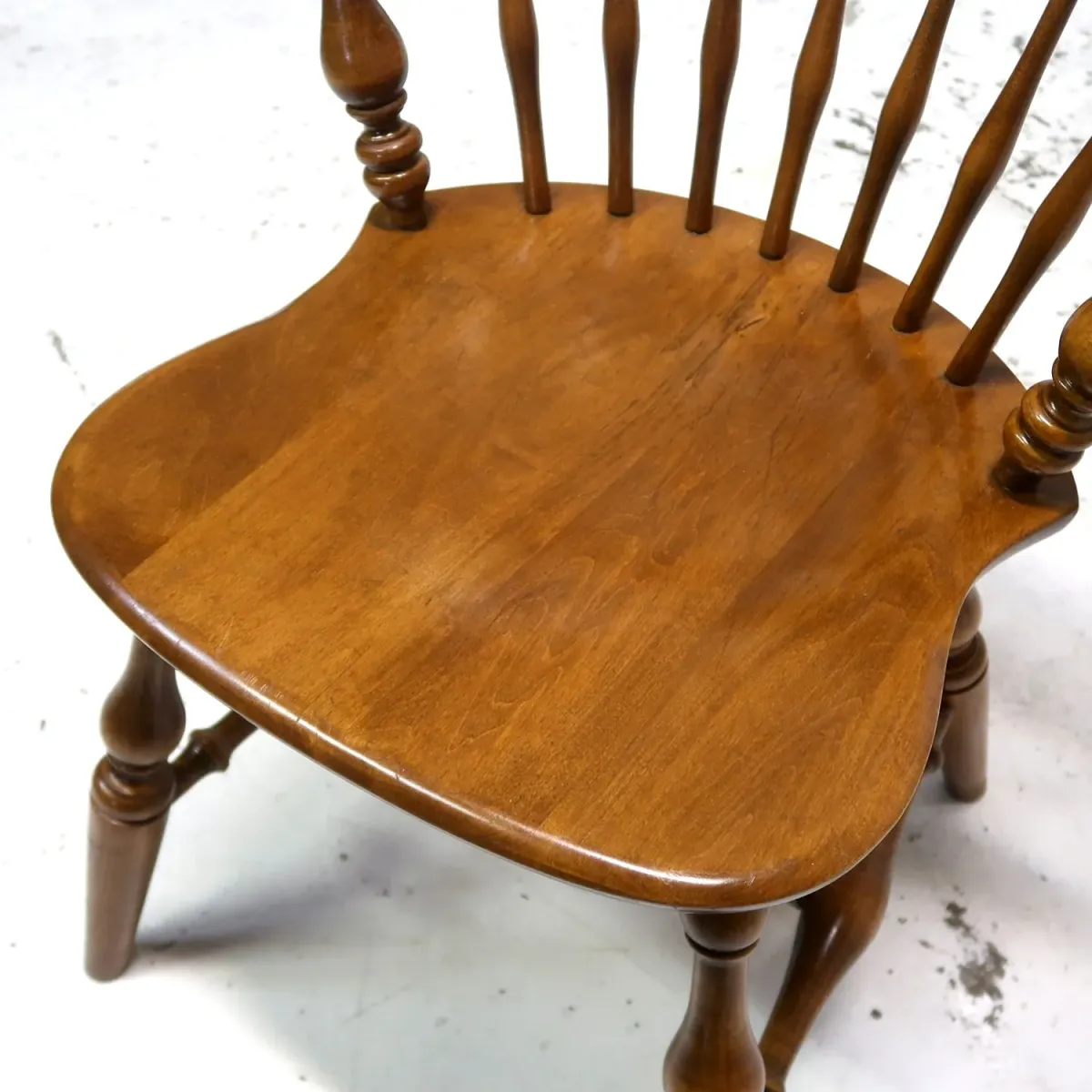 Ethan Allen アンティーク ウッド キャプテンチェア