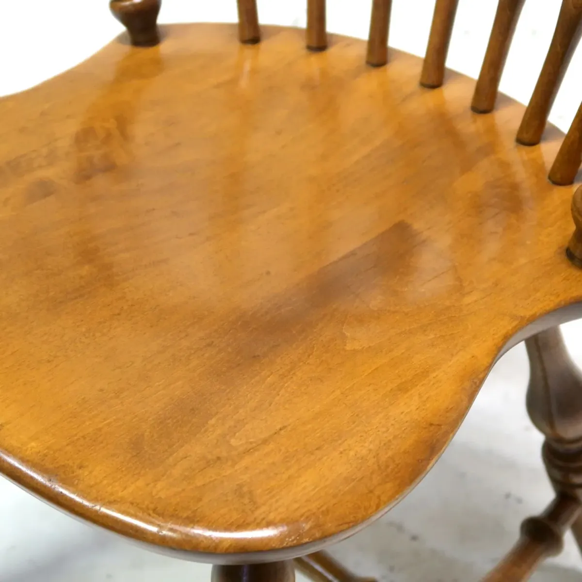 Ethan Allen アンティーク ウッド キャプテンチェア