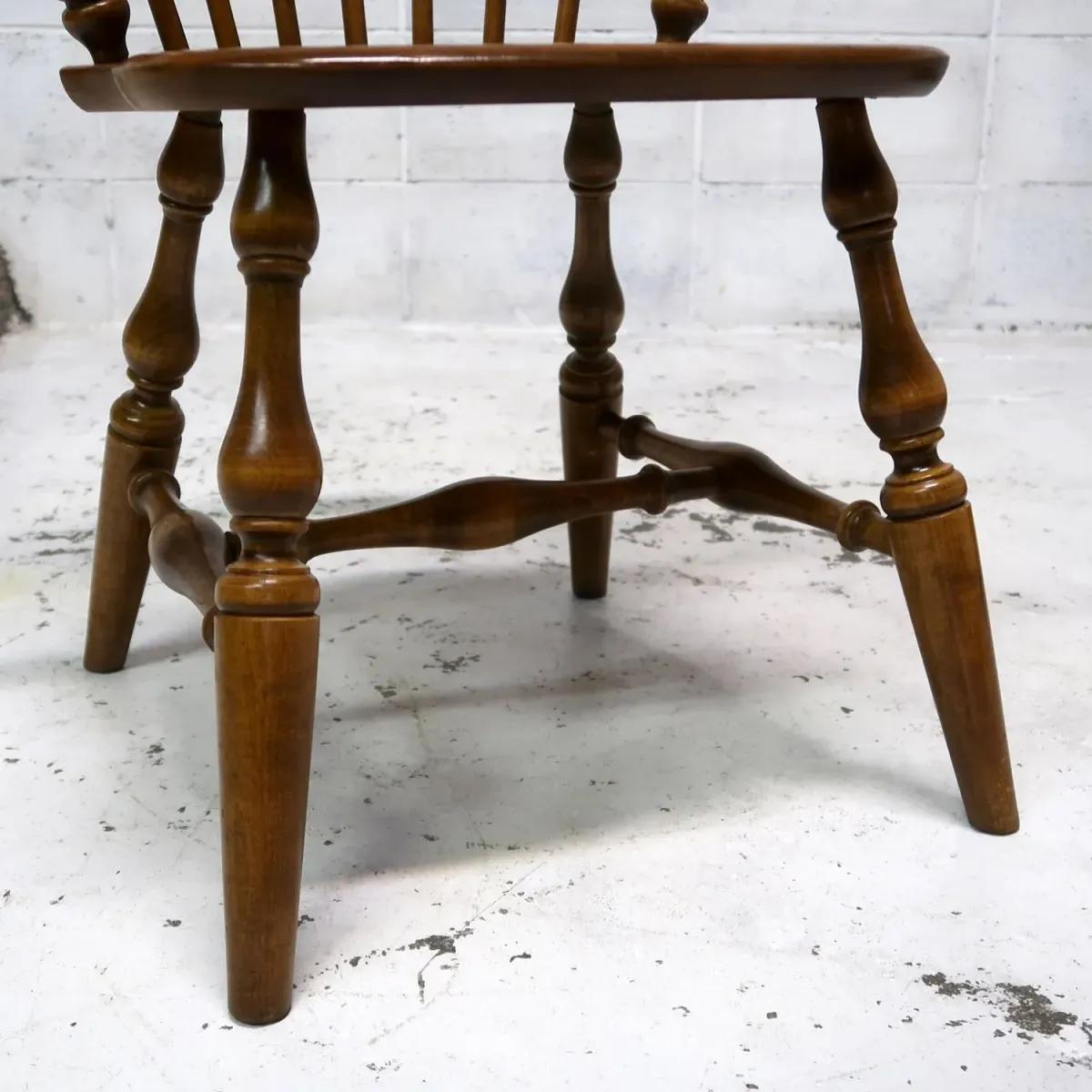 Ethan Allen アンティーク ウッド キャプテンチェア