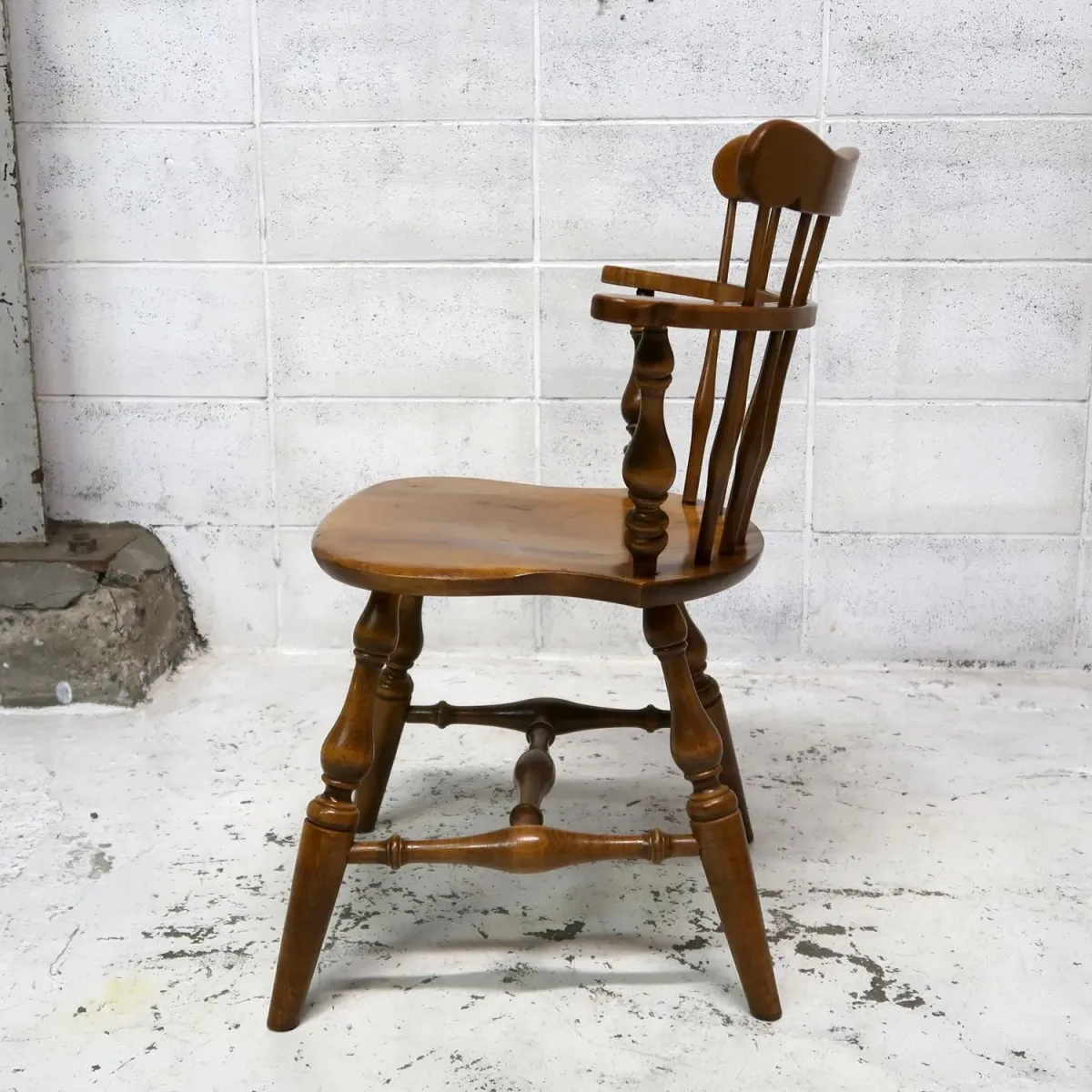 Ethan Allen アンティーク ウッド キャプテンチェア