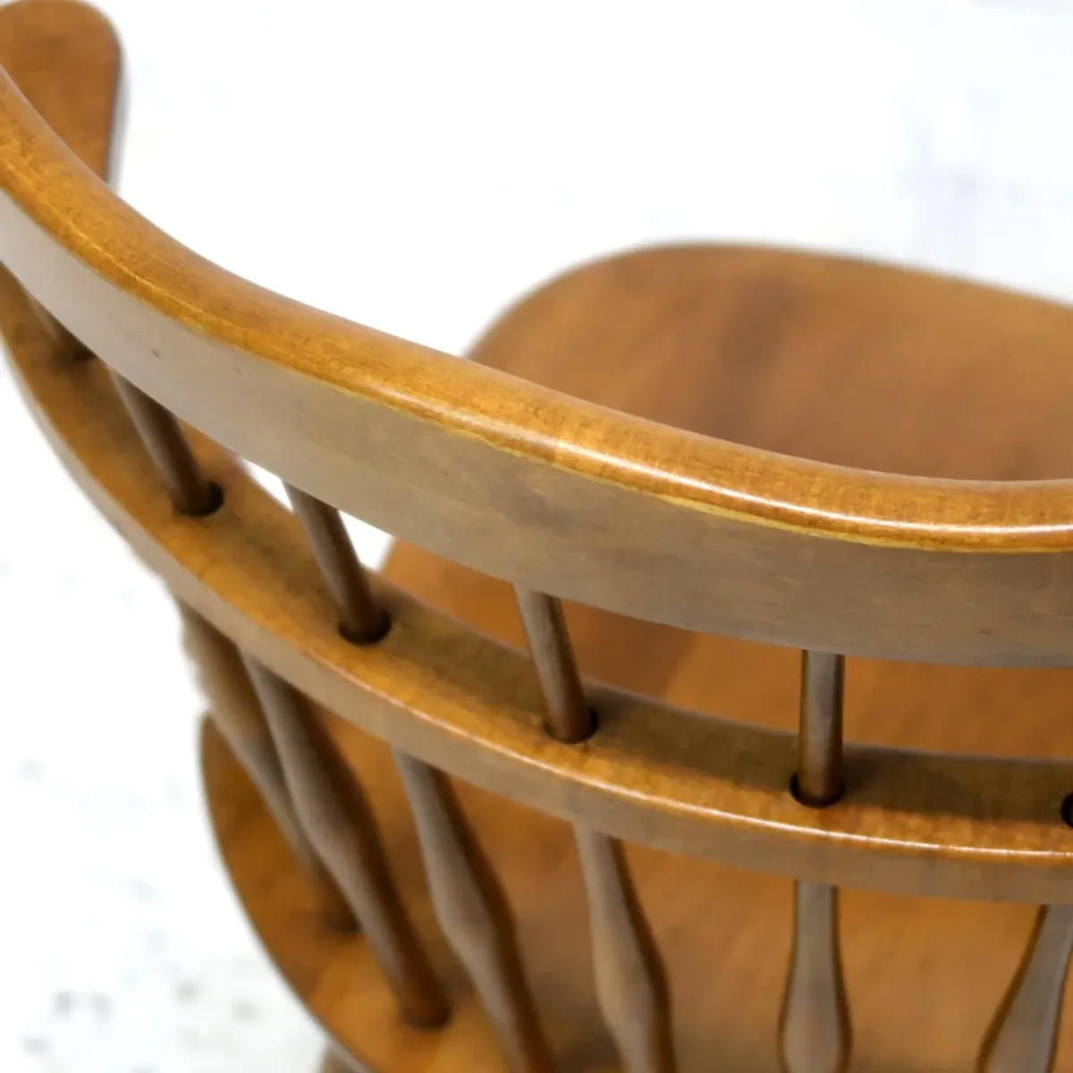 Ethan Allen アンティーク ウッド キャプテンチェア