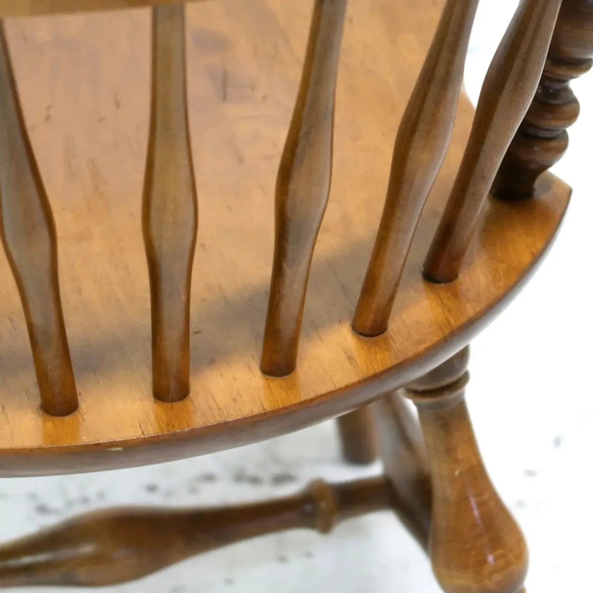 Ethan Allen アンティーク ウッド キャプテンチェア