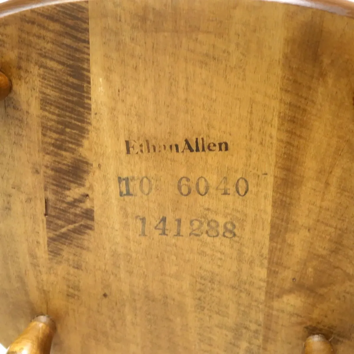 Ethan Allen アンティーク ウッド キャプテンチェア