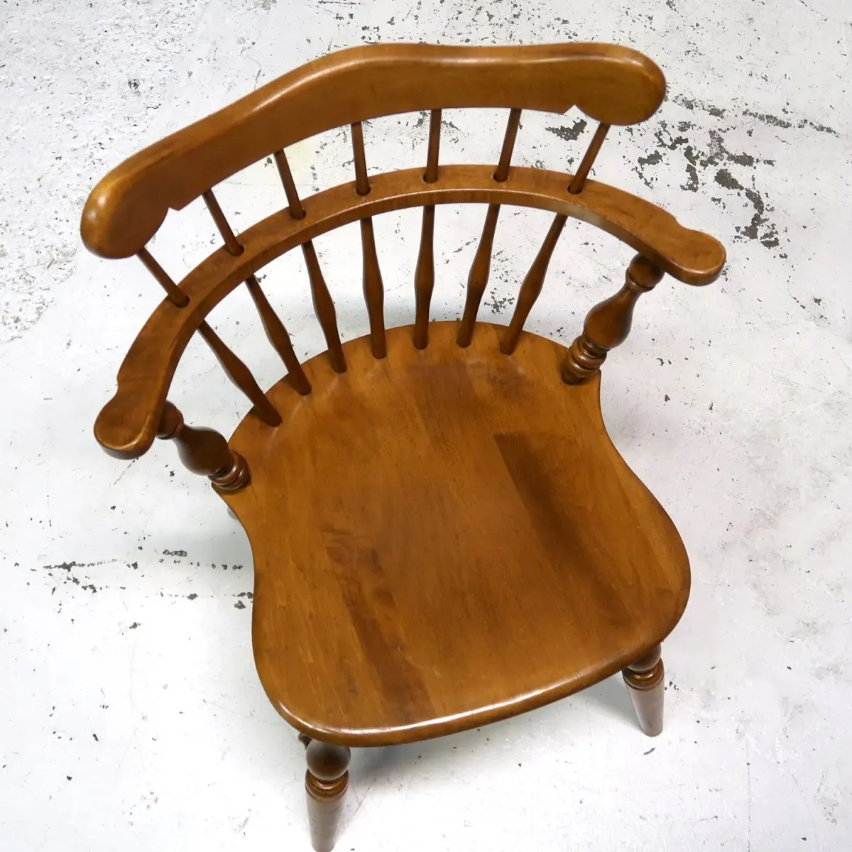 Ethan Allen アンティーク ウッド キャプテンチェア