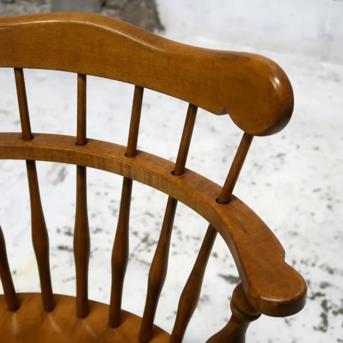 Ethan Allen アンティーク ウッド キャプテンチェア