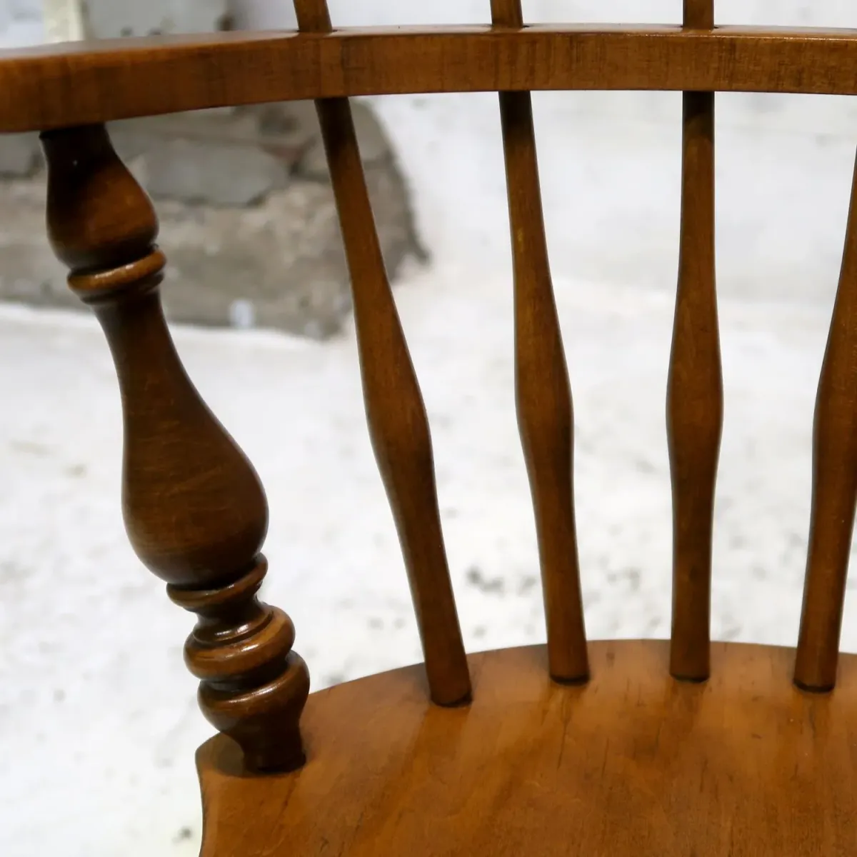 Ethan Allen アンティーク ウッド キャプテンチェア