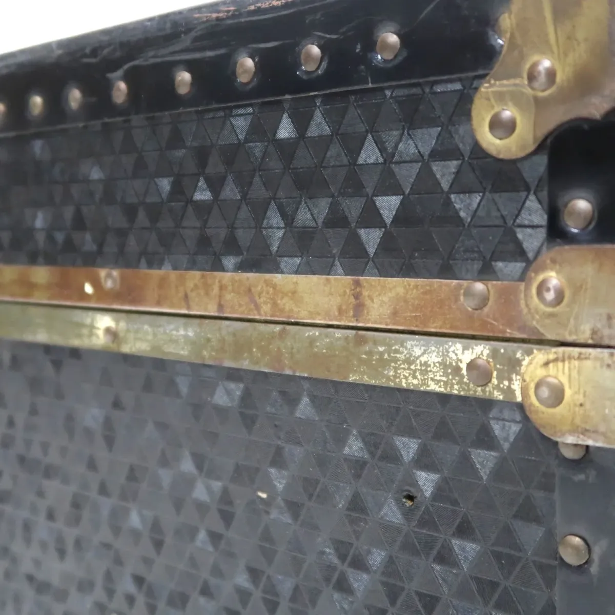 NATIONAL VULCANIZED FIBRE CO. ビンテージ トランク