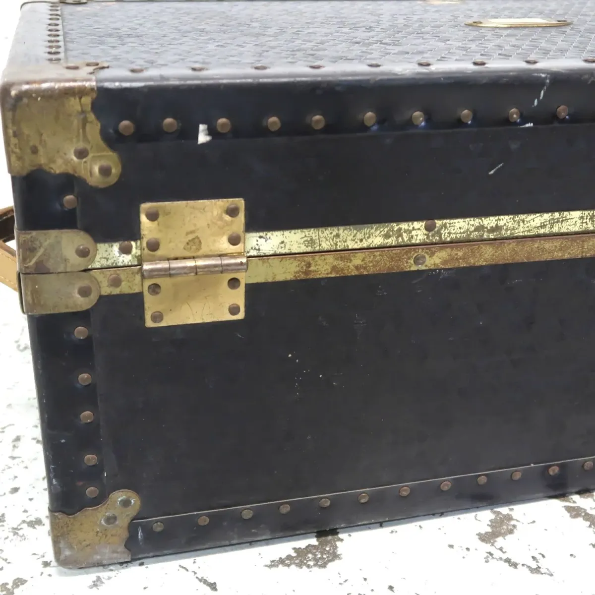 NATIONAL VULCANIZED FIBRE CO. ビンテージ トランク