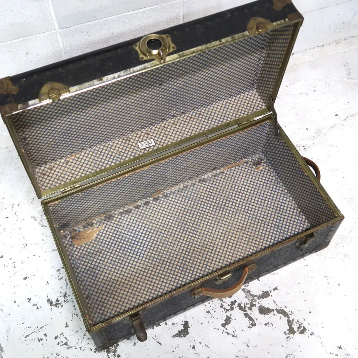 NATIONAL VULCANIZED FIBRE CO. ビンテージ トランク