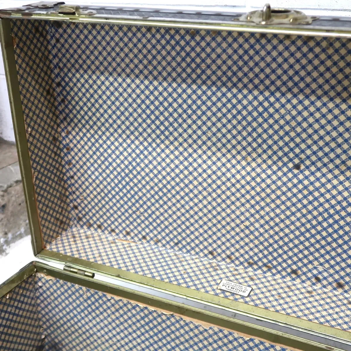 NATIONAL VULCANIZED FIBRE CO. ビンテージ トランク