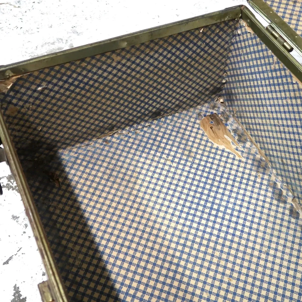 NATIONAL VULCANIZED FIBRE CO. ビンテージ トランク