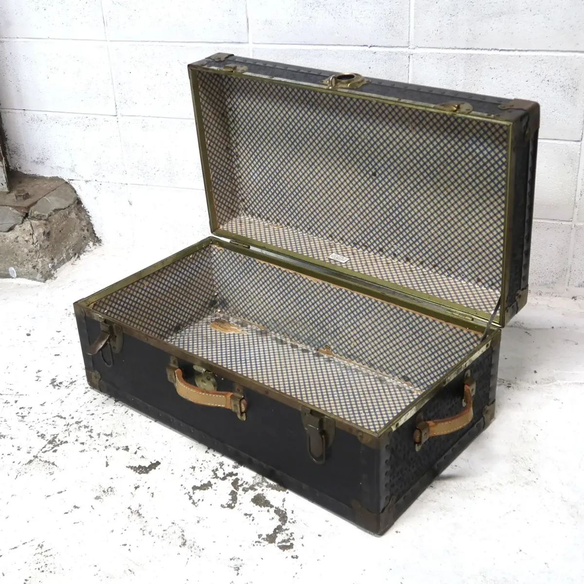 NATIONAL VULCANIZED FIBRE CO. ビンテージ トランク