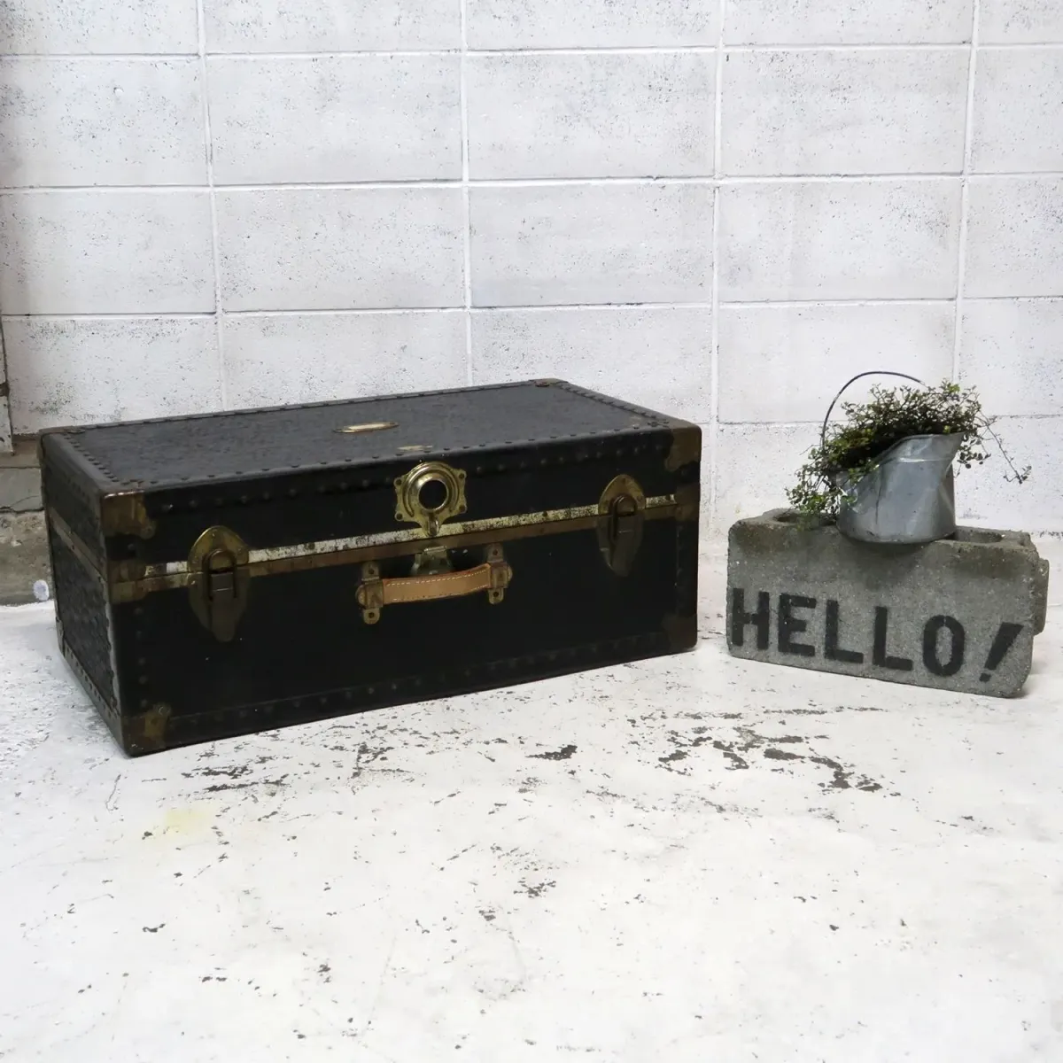 NATIONAL VULCANIZED FIBRE CO. ビンテージ トランク