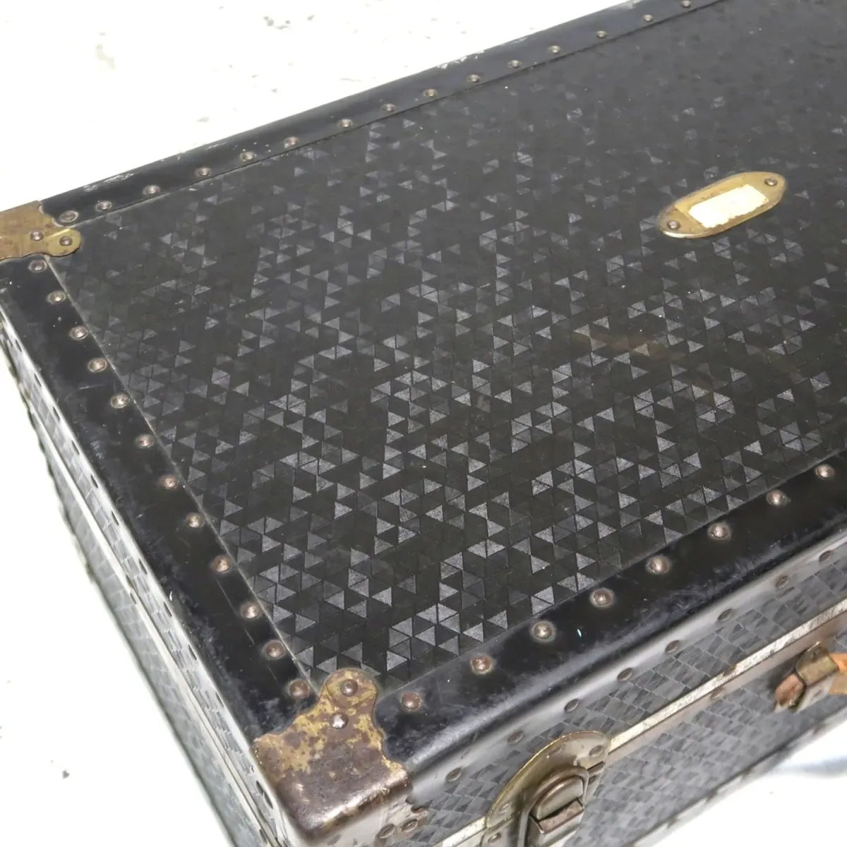 NATIONAL VULCANIZED FIBRE CO. ビンテージ トランク