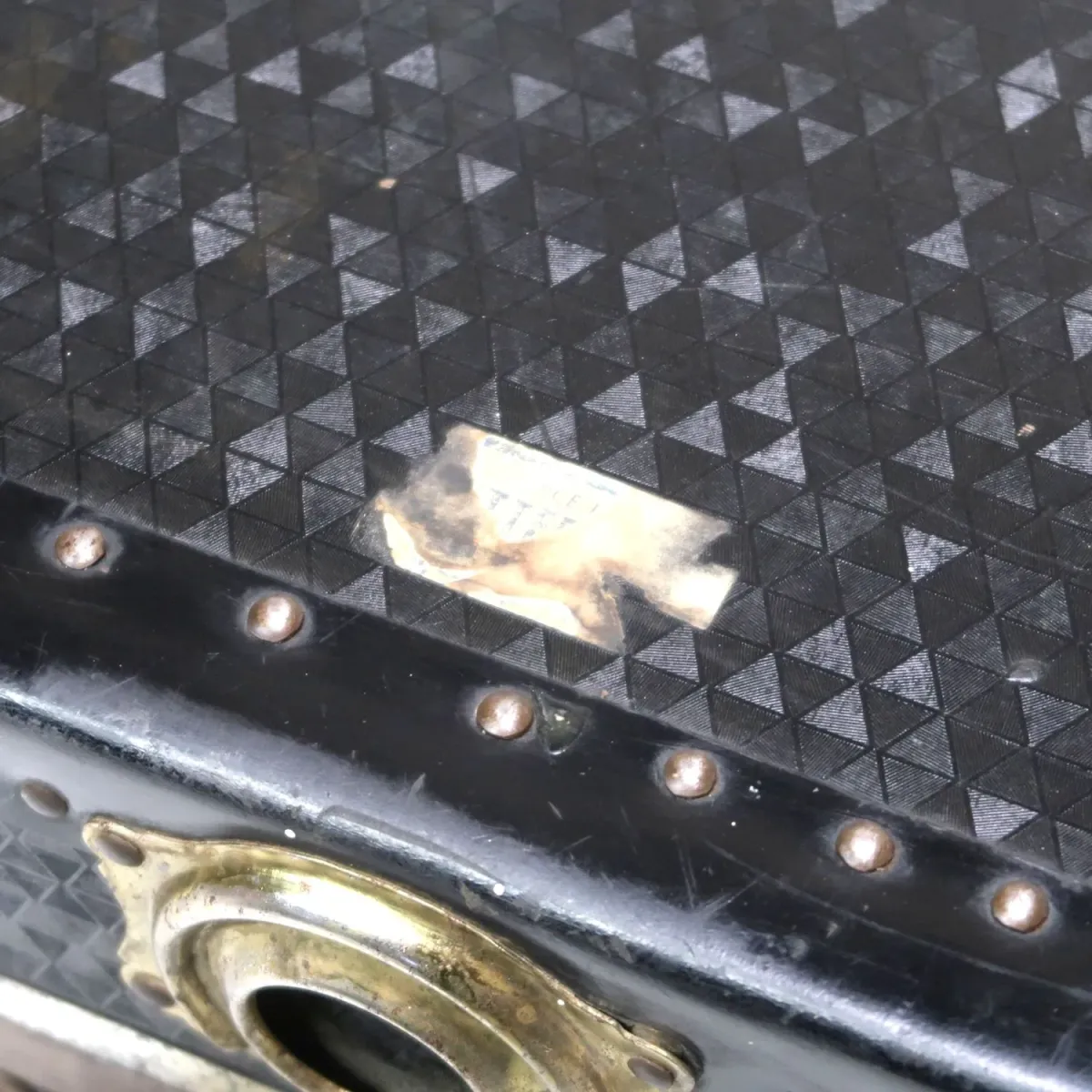 NATIONAL VULCANIZED FIBRE CO. ビンテージ トランク