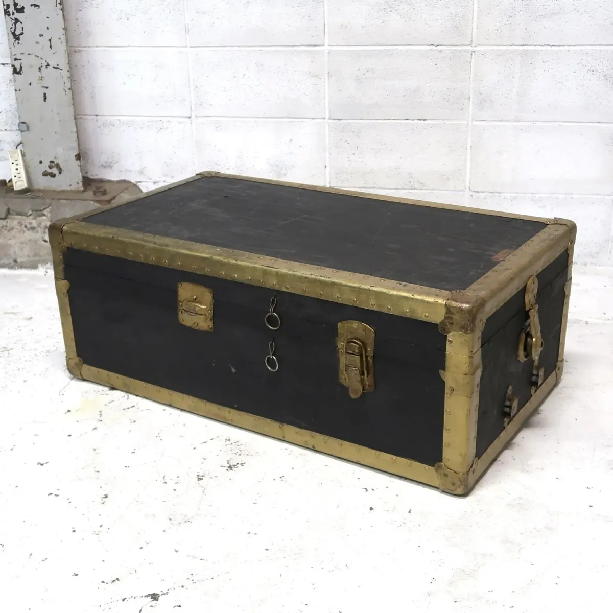 NATIONAL VULCANIZED FIBRE CO. ビンテージ トランク