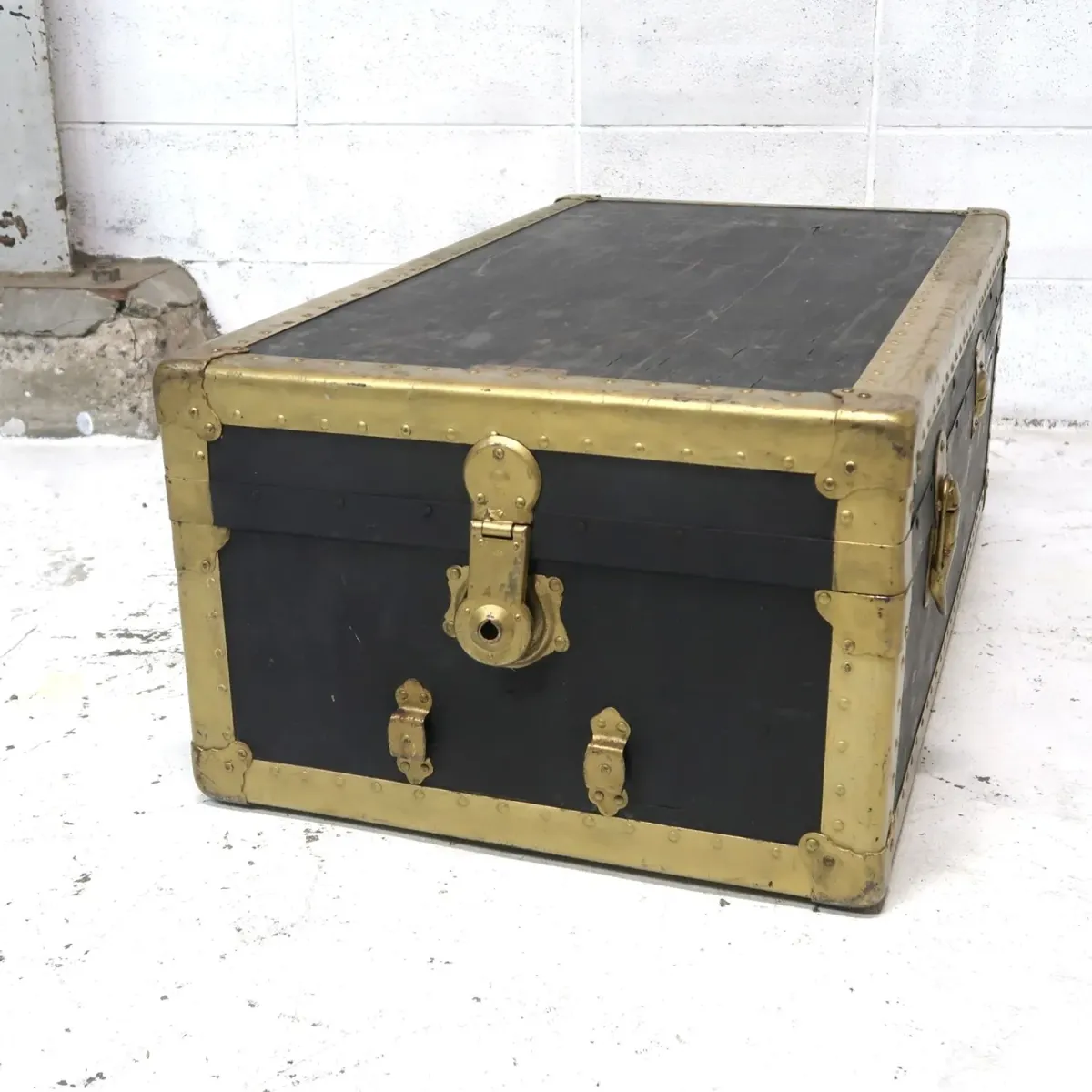 NATIONAL VULCANIZED FIBRE CO. ビンテージ トランク