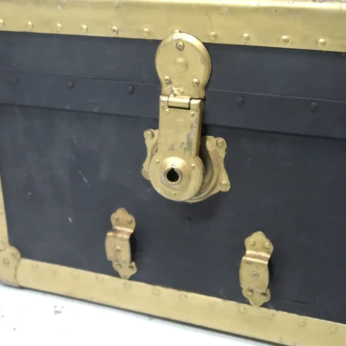 NATIONAL VULCANIZED FIBRE CO. ビンテージ トランク