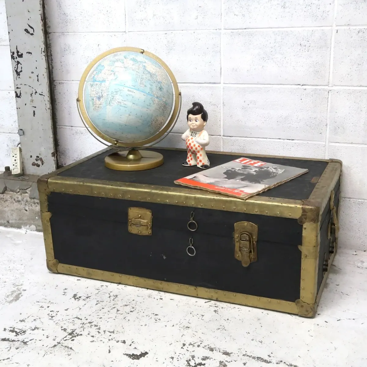 NATIONAL VULCANIZED FIBRE CO. ビンテージ トランク