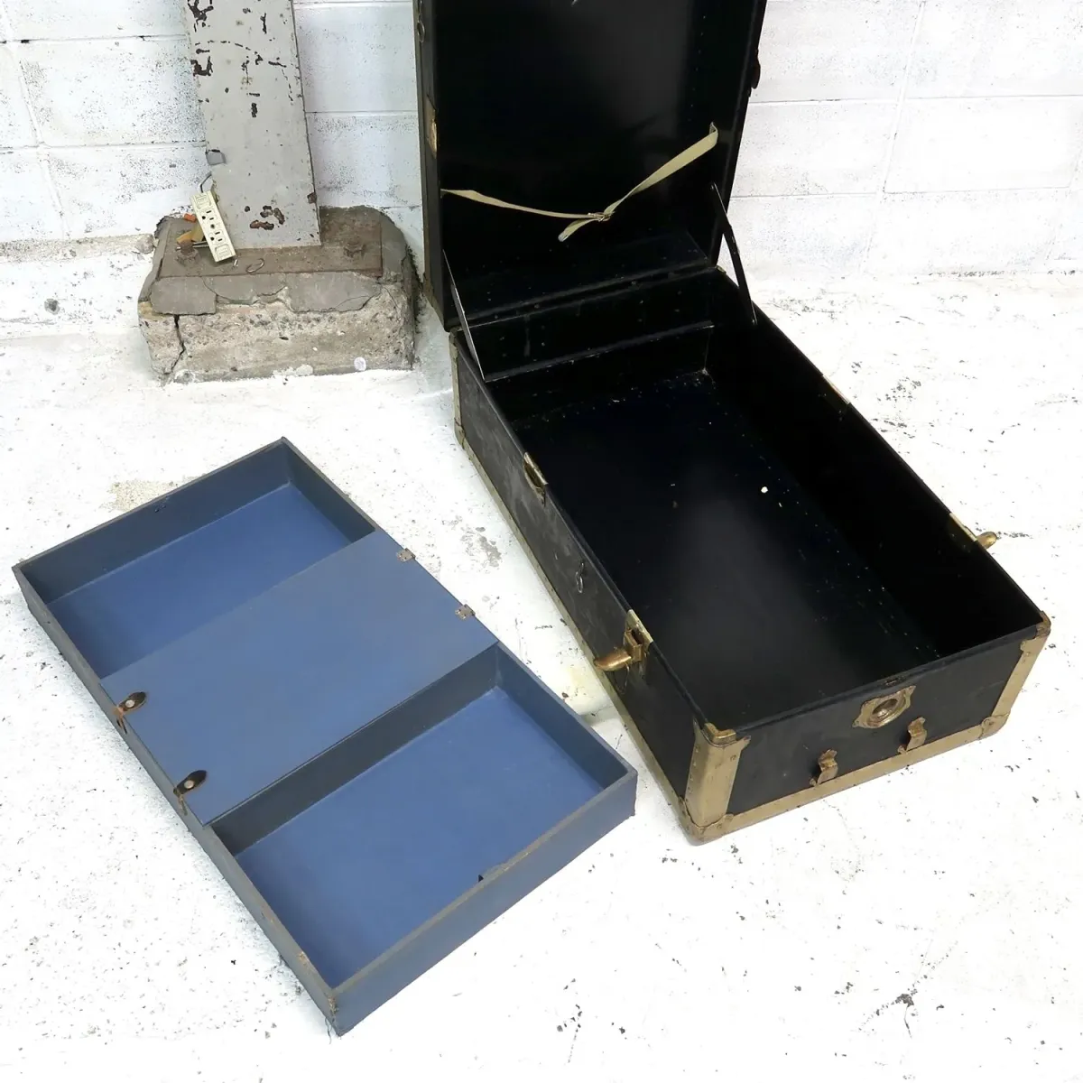 NATIONAL VULCANIZED FIBRE CO. ビンテージ トランク