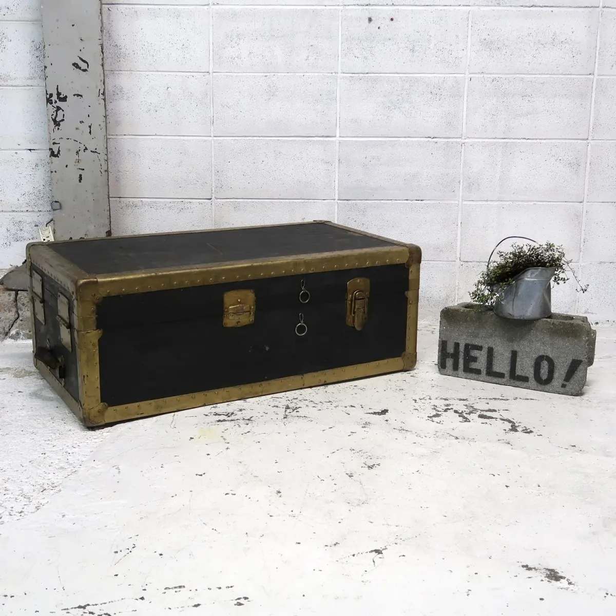 NATIONAL VULCANIZED FIBRE CO. ビンテージ トランク