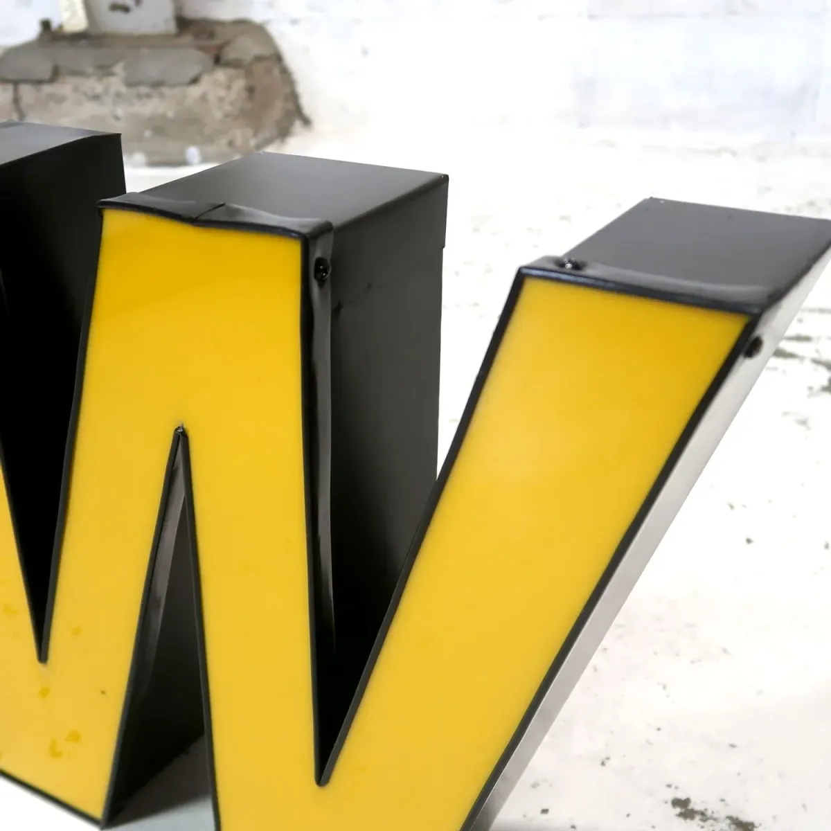 ビンテージ レターサイン W