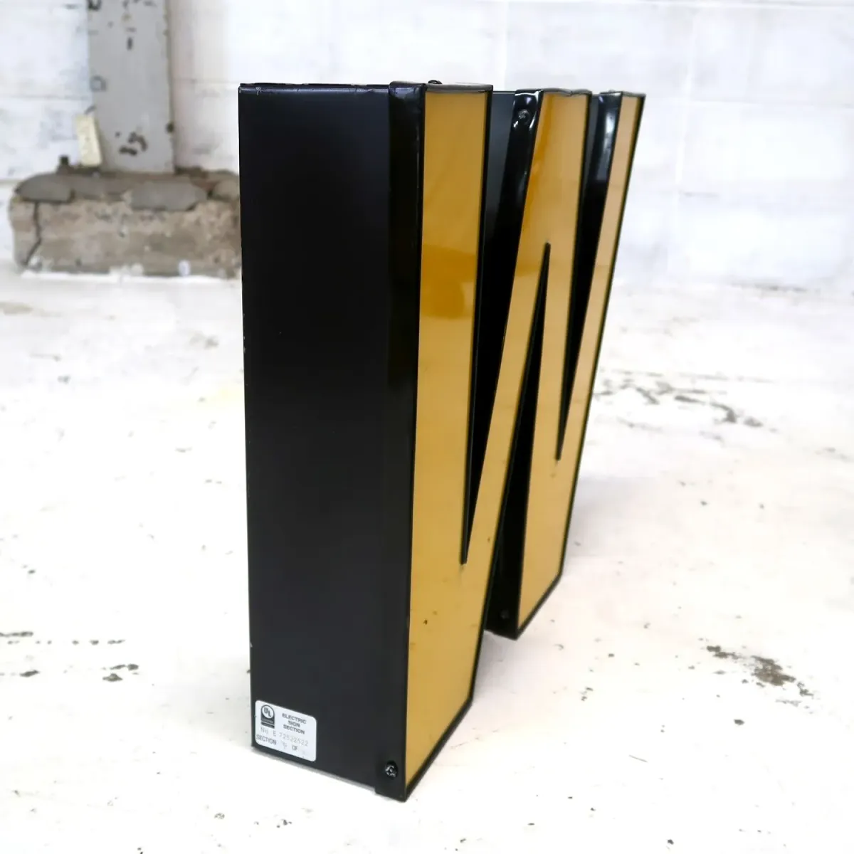 ビンテージ レターサイン W