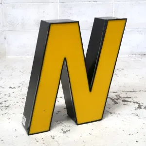ビンテージ レターサイン N