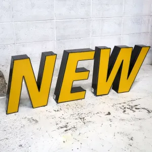 ビンテージ レターサイン N