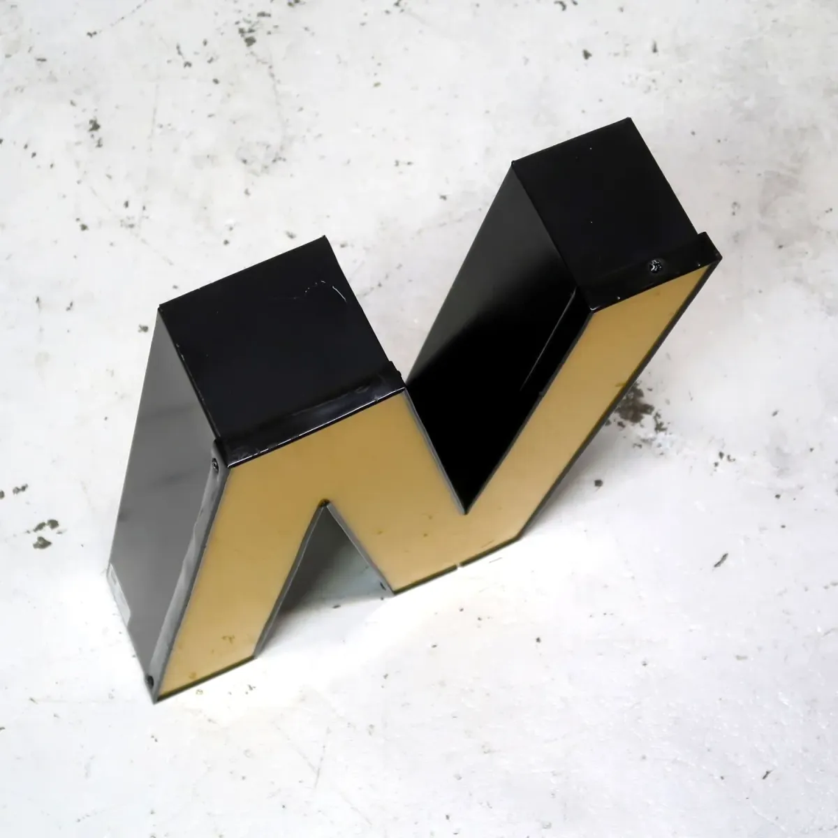 ビンテージ レターサイン N