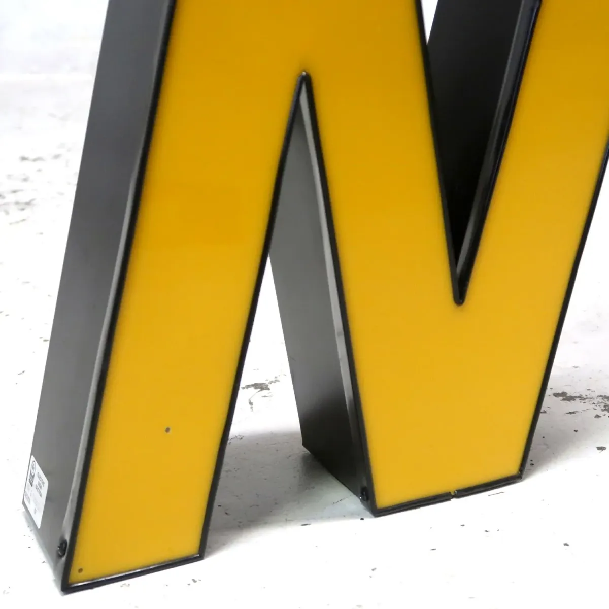 ビンテージ レターサイン N