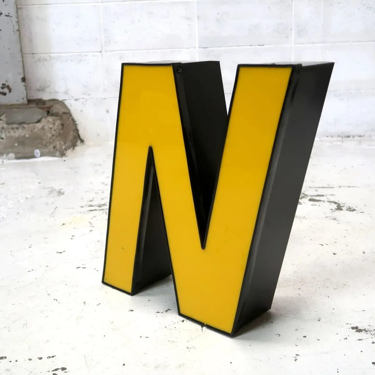 ビンテージ レターサイン N