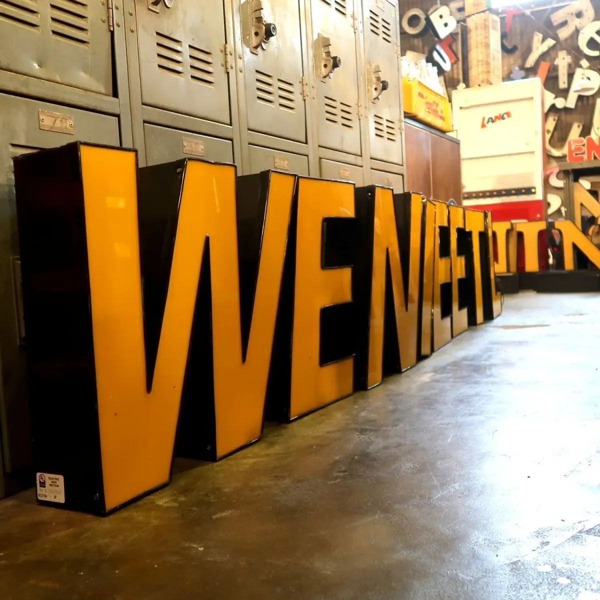 ビンテージ レターサイン I