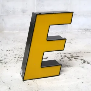 ビンテージ レターサイン E