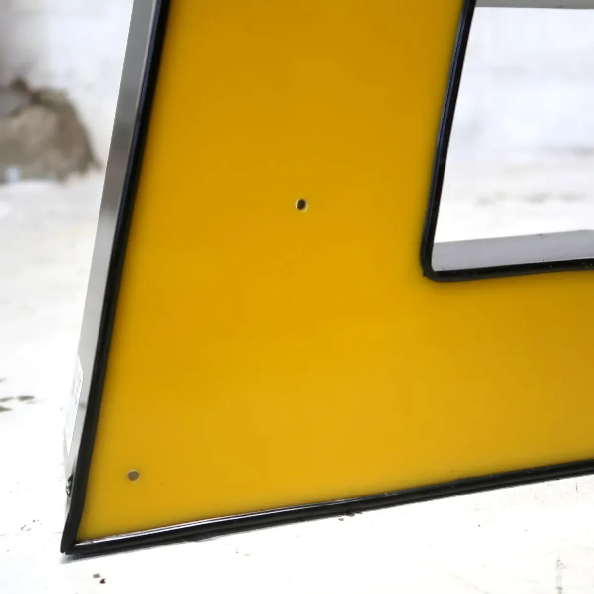 ビンテージ レターサイン E