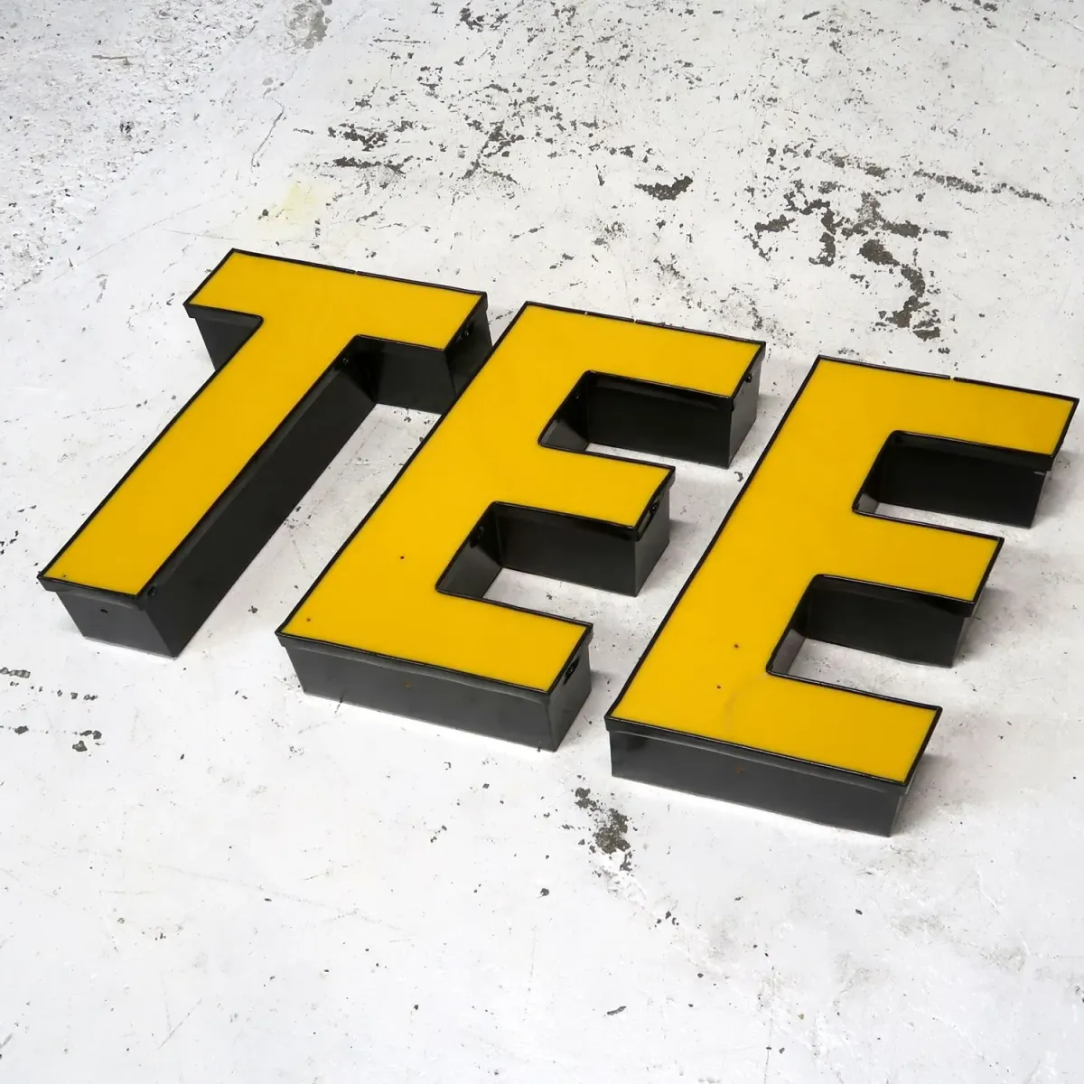 ビンテージ レターサイン E