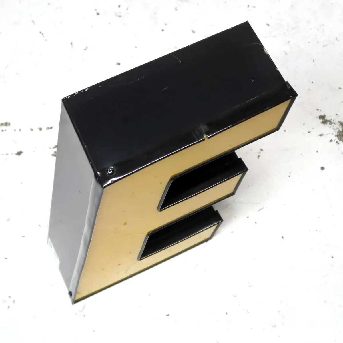 ビンテージ レターサイン E