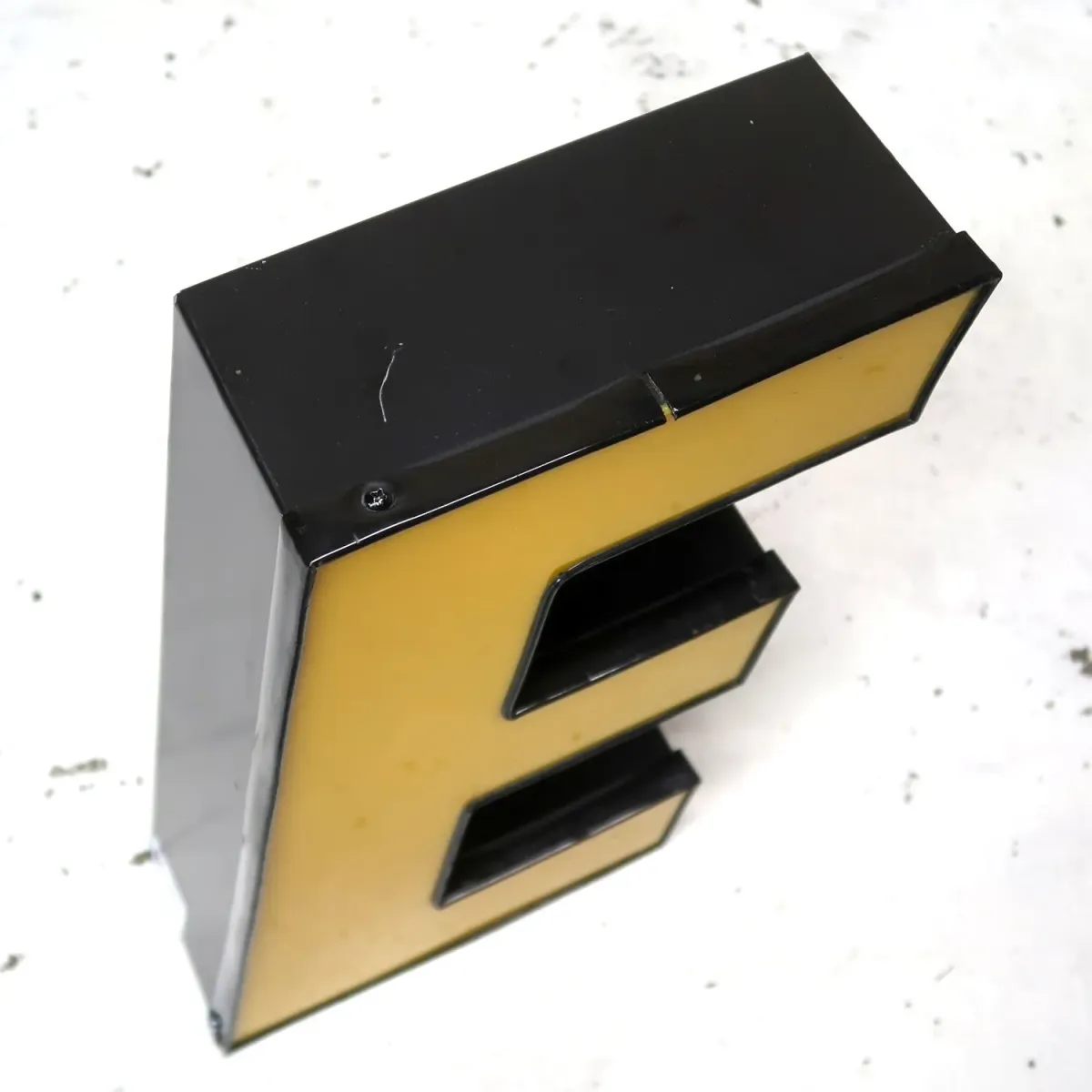 ビンテージ レターサイン E