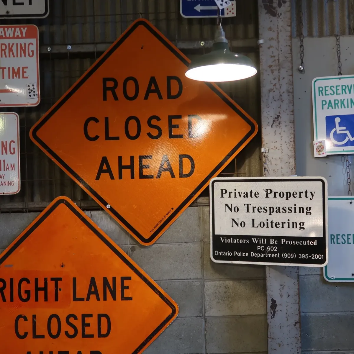 Private Property メタルサイン