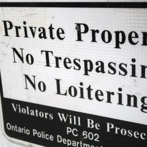 Private Property メタルサイン