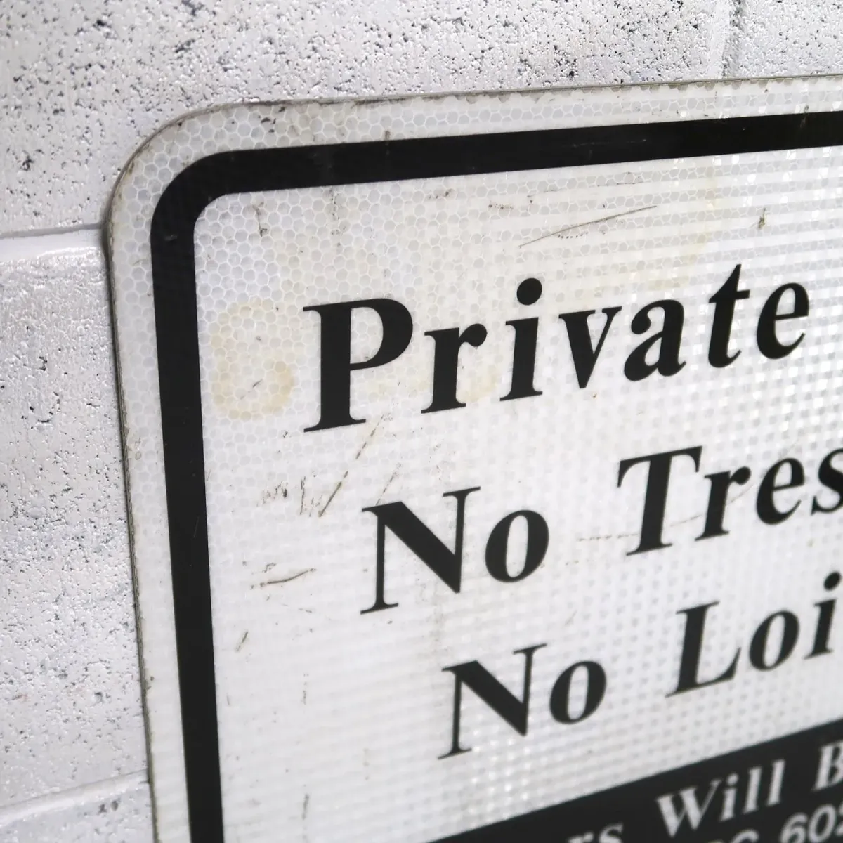 Private Property メタルサイン