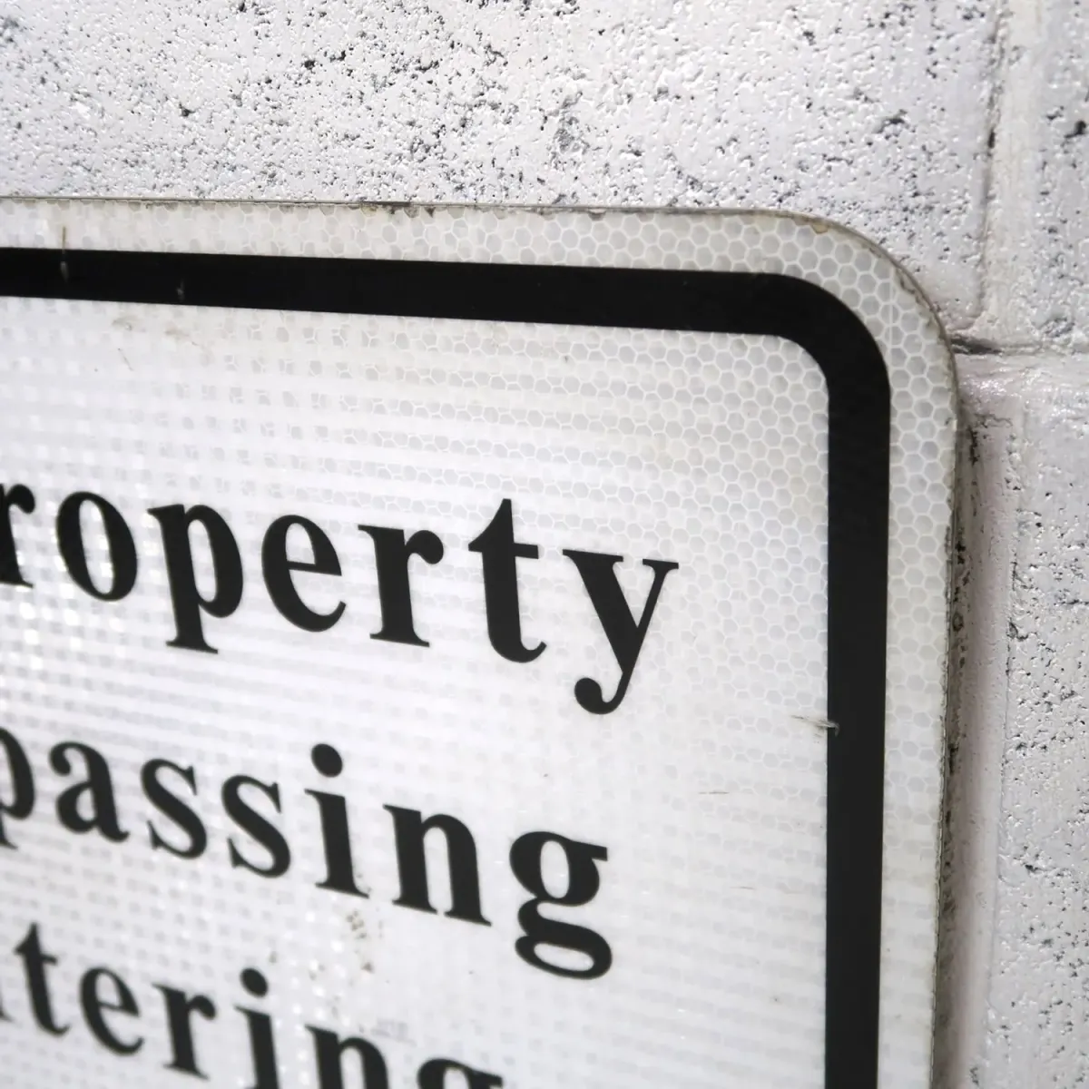 Private Property メタルサイン