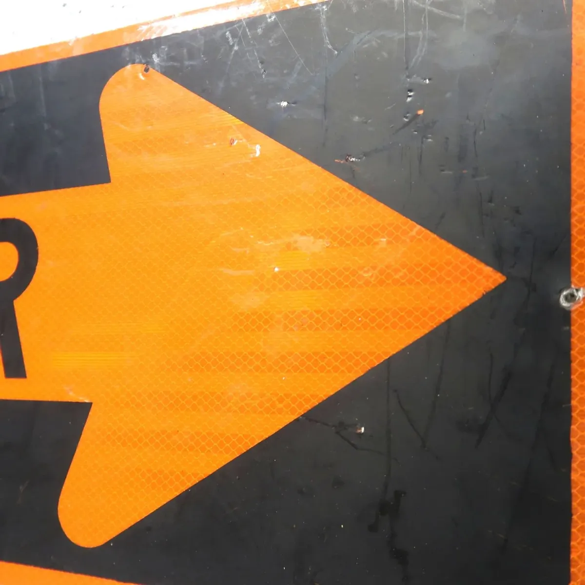 DETOUR ビンテージ ロードサイン