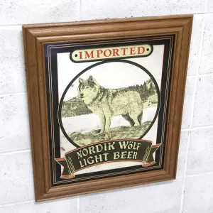 NORDIK WOLF LIGHT ビンテージ パブミラー