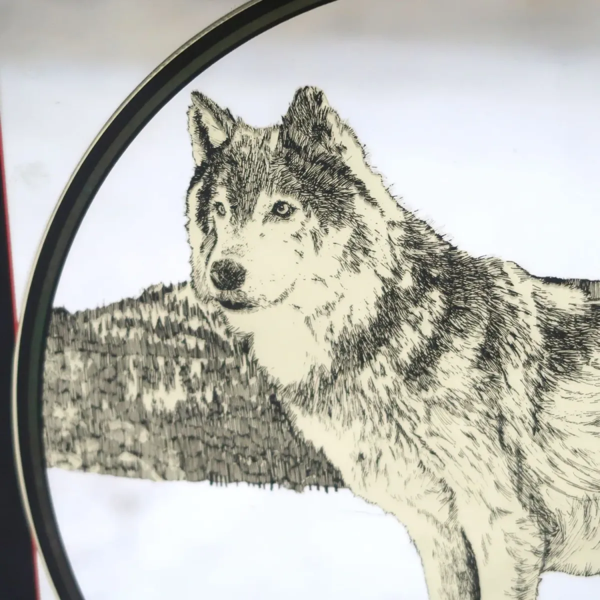 NORDIK WOLF LIGHT ビンテージ パブミラー