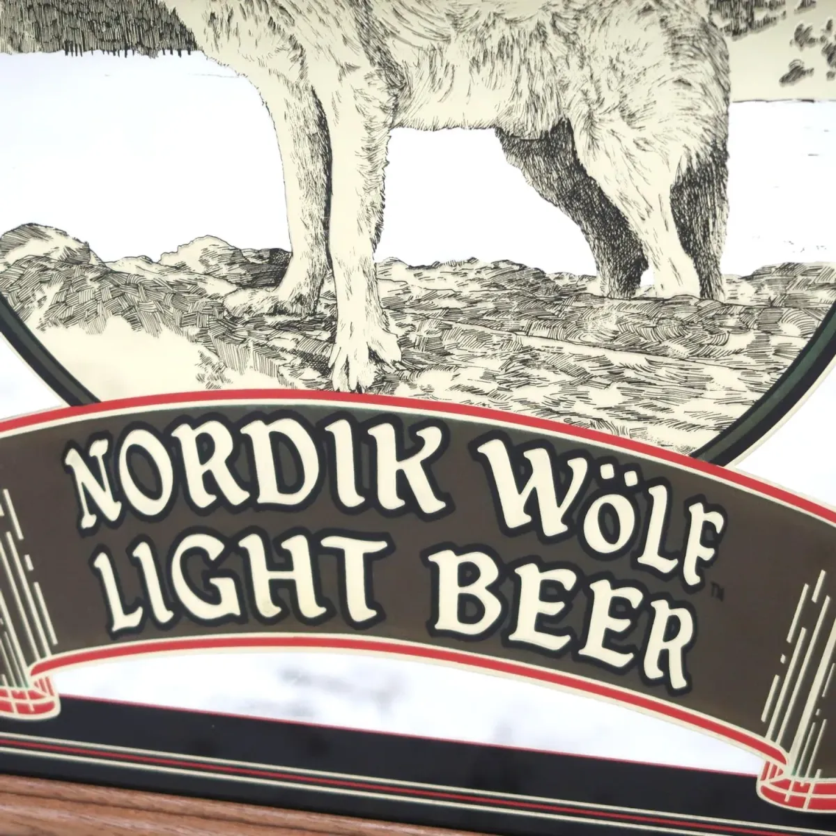 NORDIK WOLF LIGHT ビンテージ パブミラー